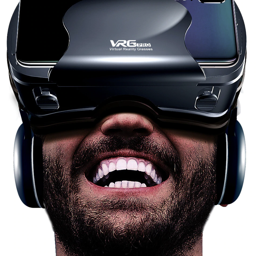 VR-Brille mit Headset für iPhone & Android