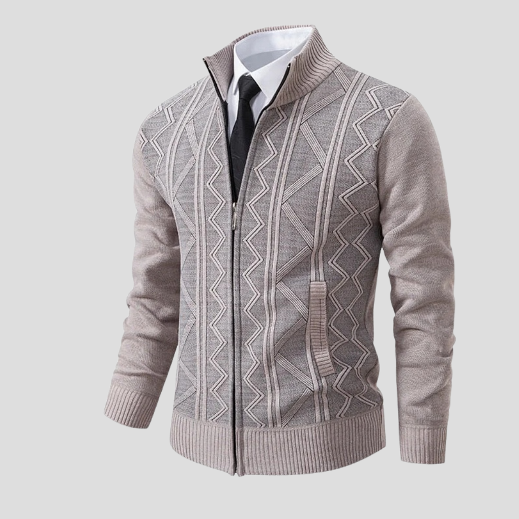 Klassischer Herren Cardigan mit modernem Komfort