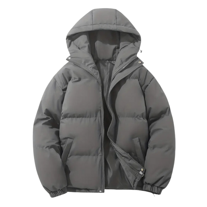 Gesteppte Herren-Pufferjacke mit Kapuze – Elias