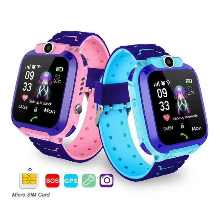 Kinder-Smartwatch mit GPS, Kamera & SOS-Taste
