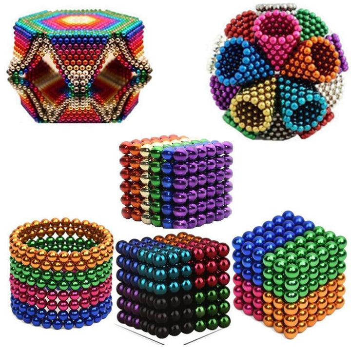 Bunte Magnetkugeln 216 Stück