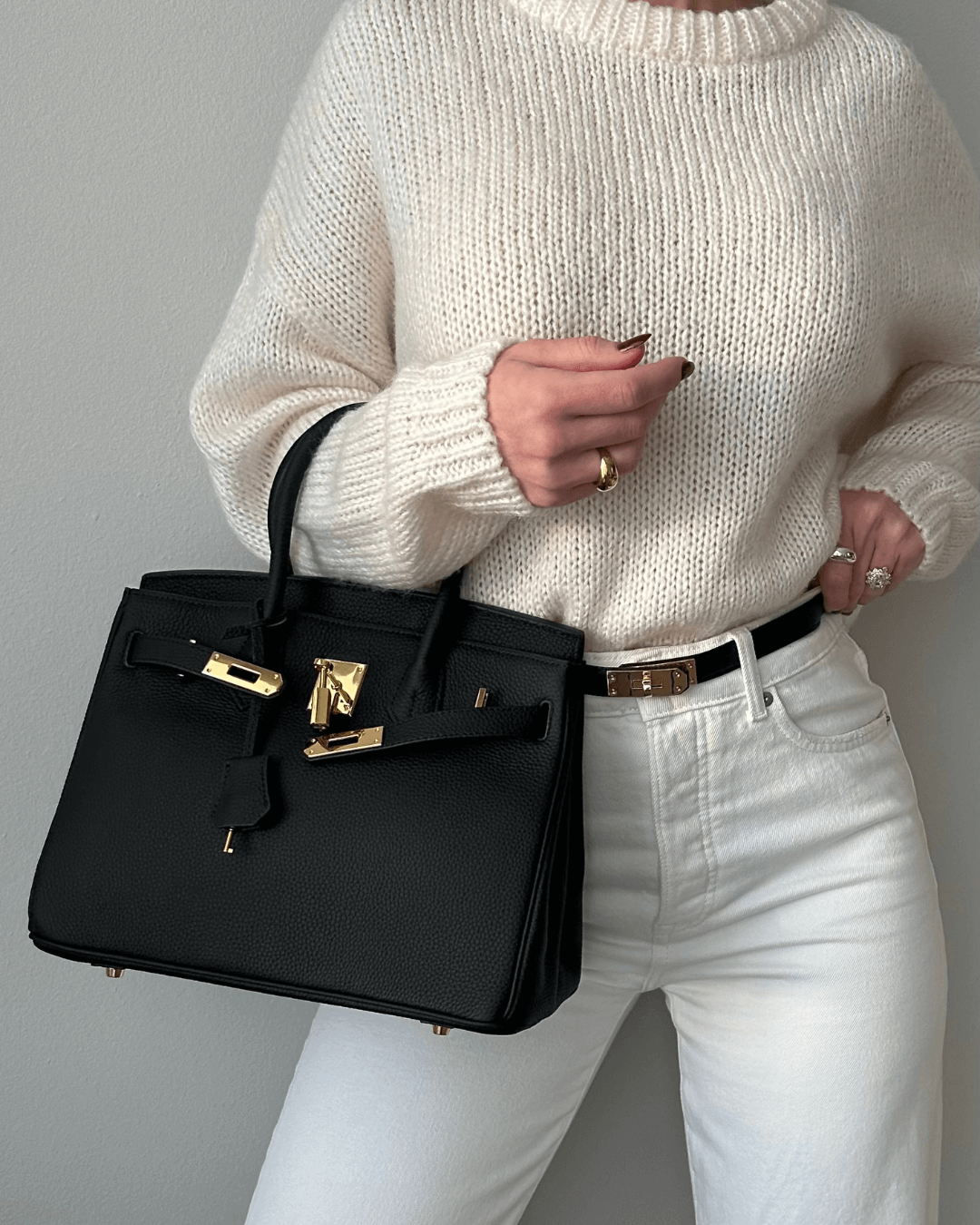 Merly | Luxuriöse Handtasche aus Leder