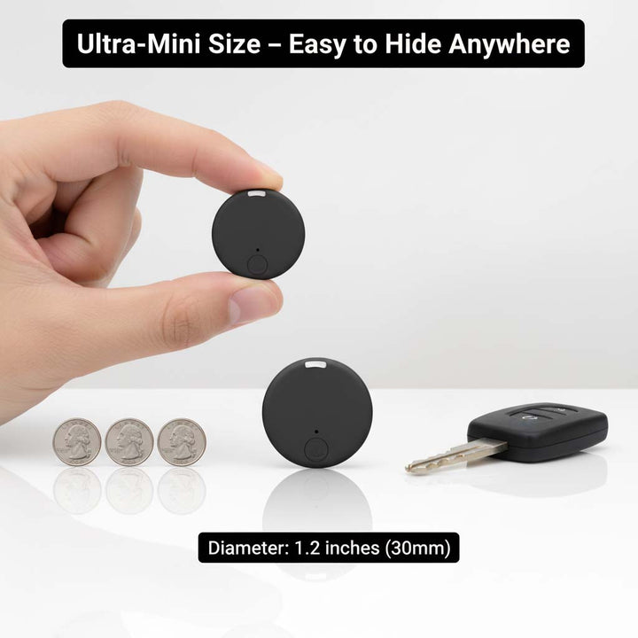 Magnetischer Mini-GPS-Tracker mit Echtzeit-Ortung, Bewegungswarnungen und Audioüberwachung