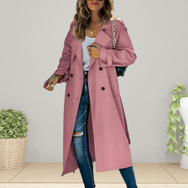 Trenchcoat für Damen Übergangsjacke
