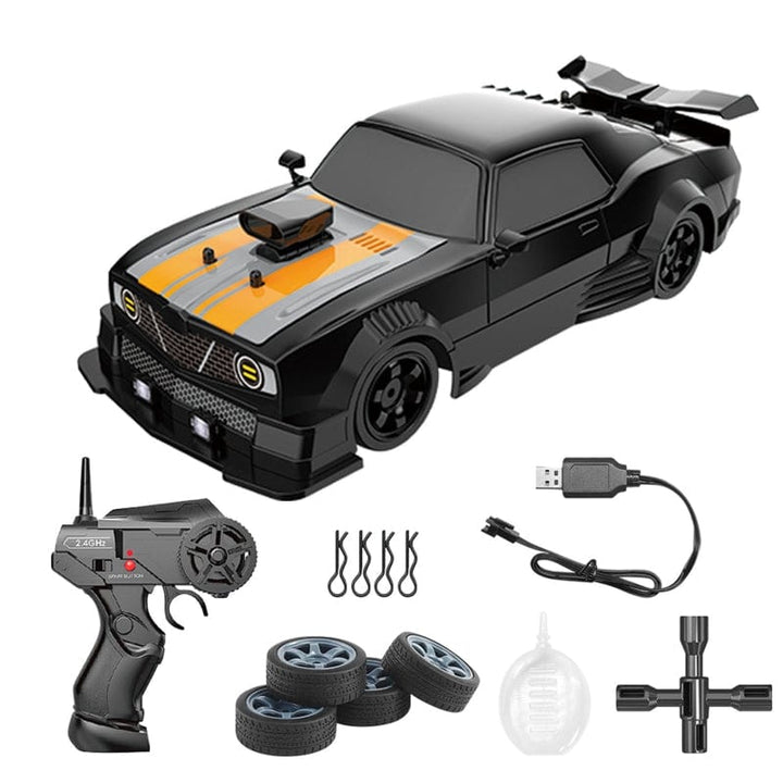 RC-Driftauto mit Allradantrieb – Action bei Hochgeschwindigkeit