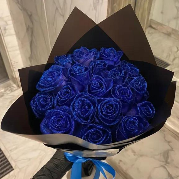 Glitzerrose der ewigen Blüte