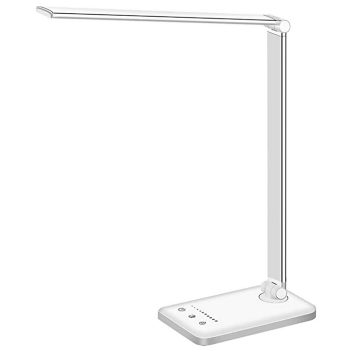 Moderne Verstellbare LED-Schreibtischlampe mit USB-Ladeanschluss - BrightEase