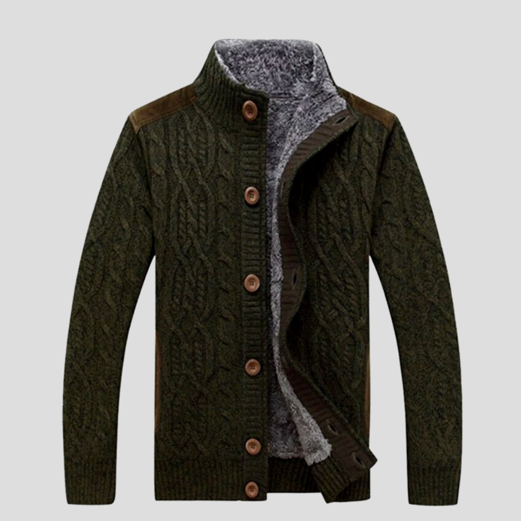 Herren Strickjacke mit klassischem Winterkomfort