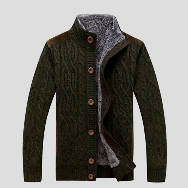 Herren Strickjacke mit klassischem Winterkomfort