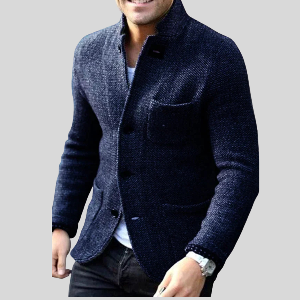 Herren-Blazer mit Knopfleiste