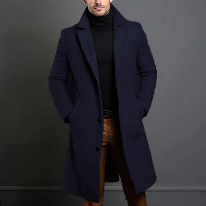 Herren-Wollmantel