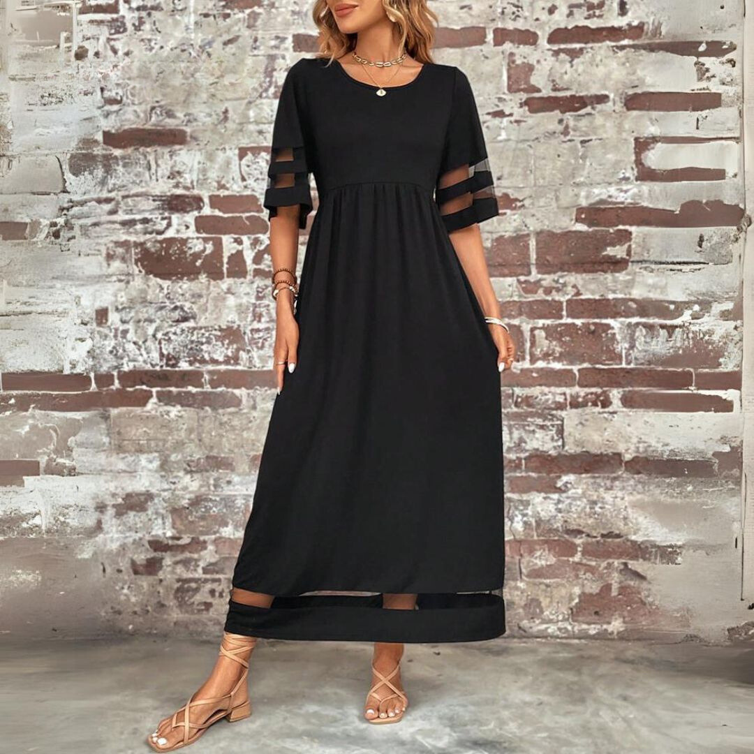 Schickes, bauchschmeichelndes Kleid mit kaschierender Wirkung
