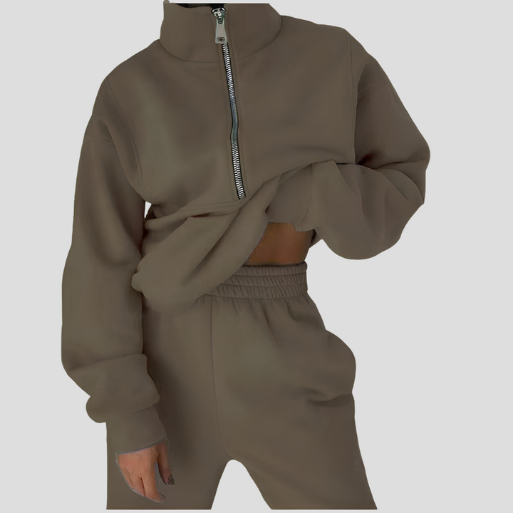 Bequemes Trainingsanzug-Set für Damen