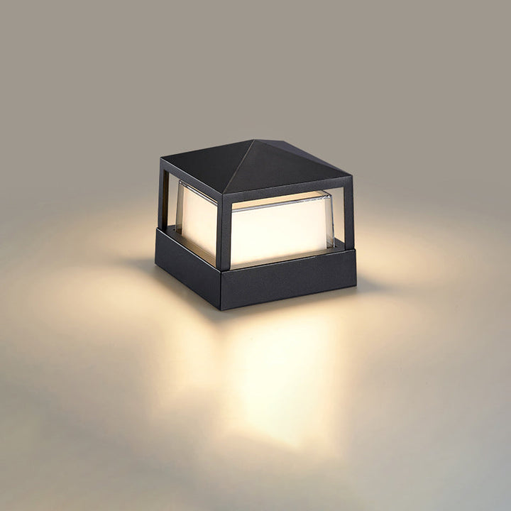 Moderne quadratische wasserdichte LED-Außenleuchte