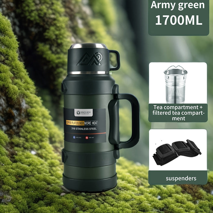 Robuste Isolierflasche – Langlebig und Praktisch