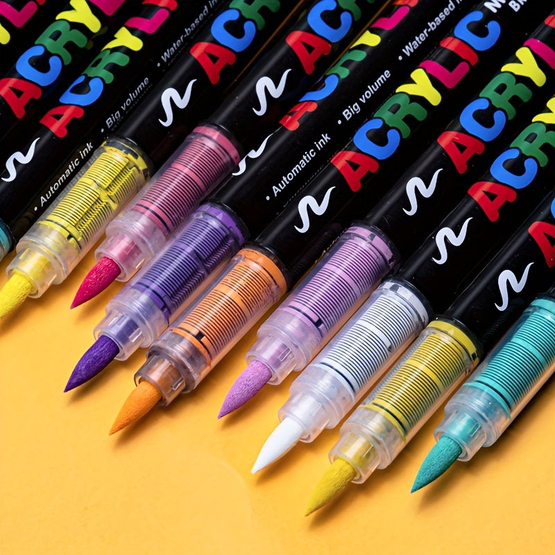 72 Acrylstifte in 72 Farben – Perfekt für kreatives Malen auf verschiedenen Oberflächen