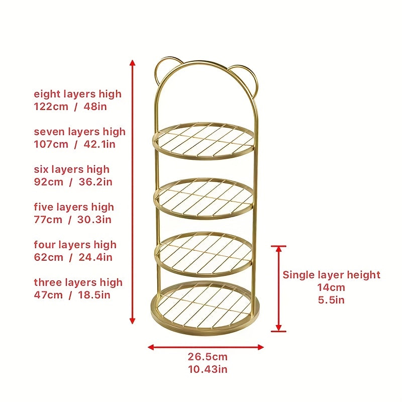 BearStack Vertikaler Schuhturm – Intelligenter Stauraum im kompakten Design