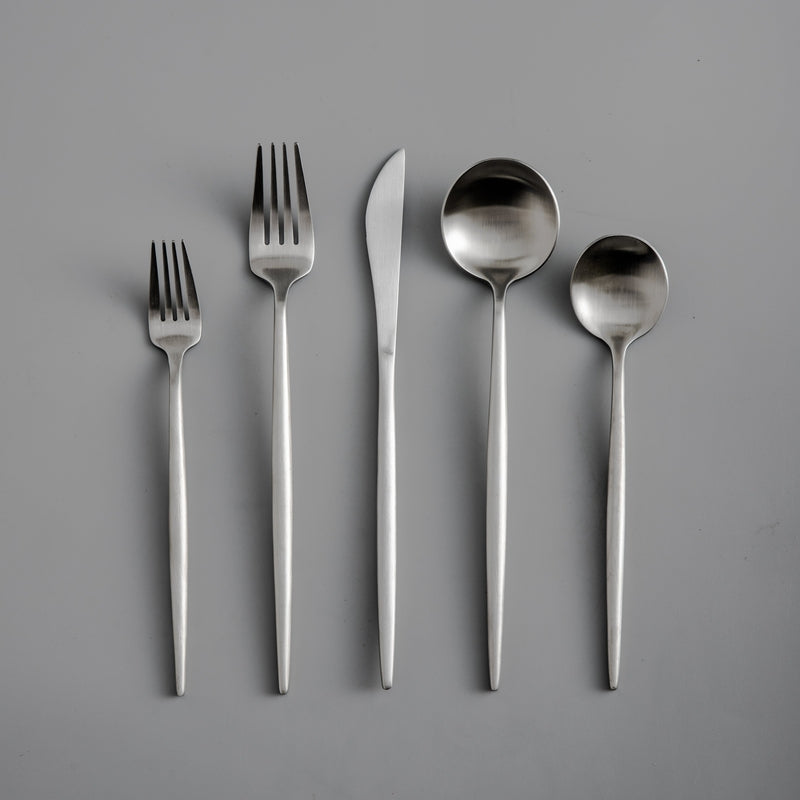 Luxus-Besteckset aus Edelstahl – Design in Gold | 24 Teile / 48 Teile