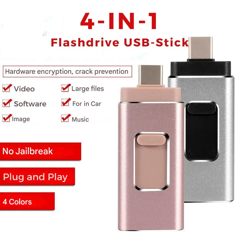 4-in-1-USB-Stick für jedes Gerät - DataFlex