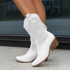 Elegante Premium-Leder-Stiefeletten für Damen