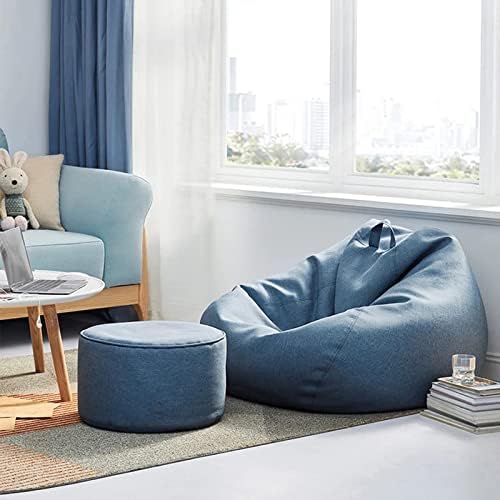 Luxus-Boxsackbezug aus Leinen – Ergonomischer Sitz und bequemer Stil