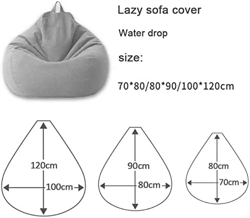 Luxus-Boxsackbezug aus Leinen – Ergonomischer Sitz und bequemer Stil