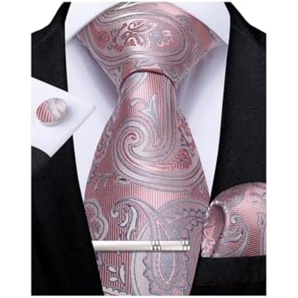 Herren-Paisley-Krawatten-Set – Edle Accessoires für Hochzeiten & Events
