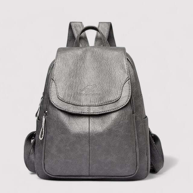 Diebstahlsicherer Rucksack aus Leder