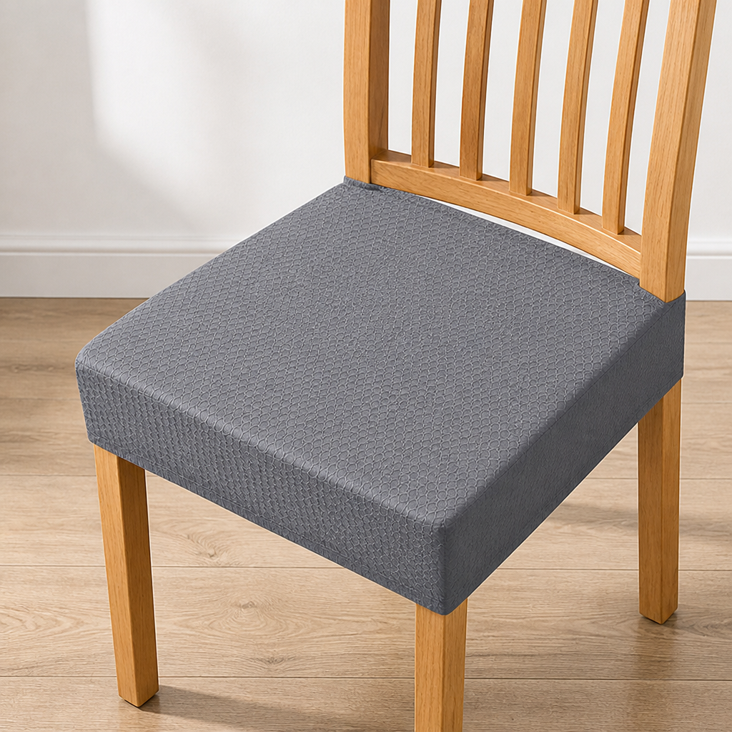 Wasserdichte elastische gewebte Stuhlbezüge, rutschfester Jacquard-Polyester