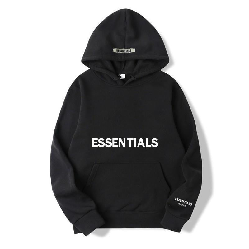 Warmer Fleece-Hoodie mit Buchstabenaufdruck