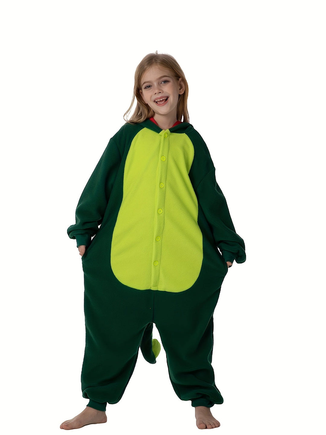 Winter-Drachenkostüm Kind – Frosty Flamzy