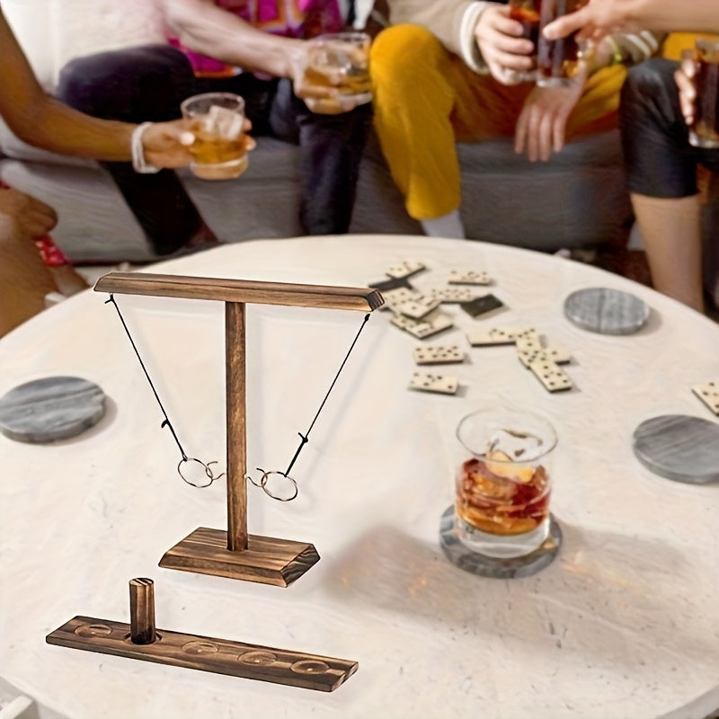 Ringwurfspiel aus Holz – Traditionell und Herausfordernd