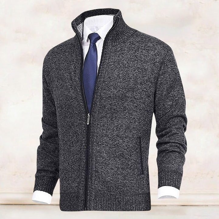 Strickjacke mit Reissverschluss für Herren - Theo