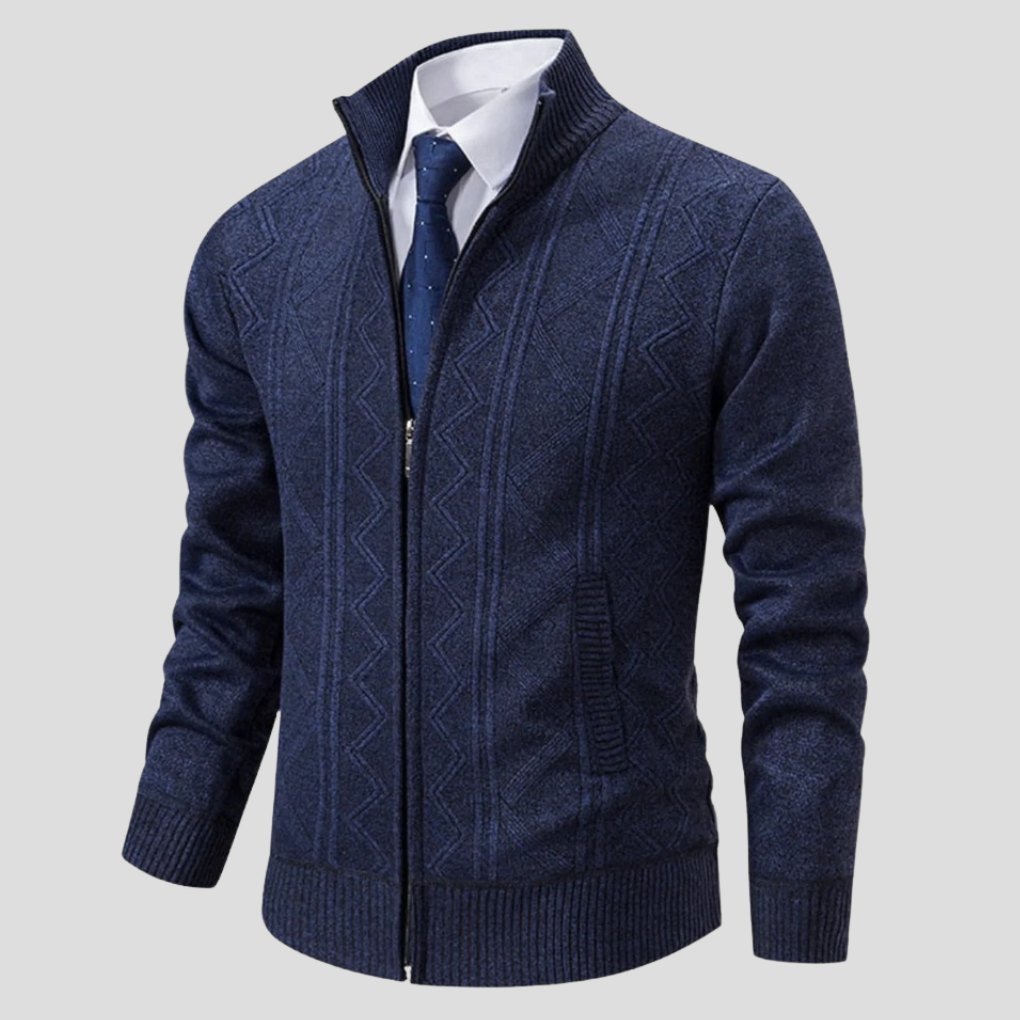 Klassischer Herren Cardigan mit modernem Komfort
