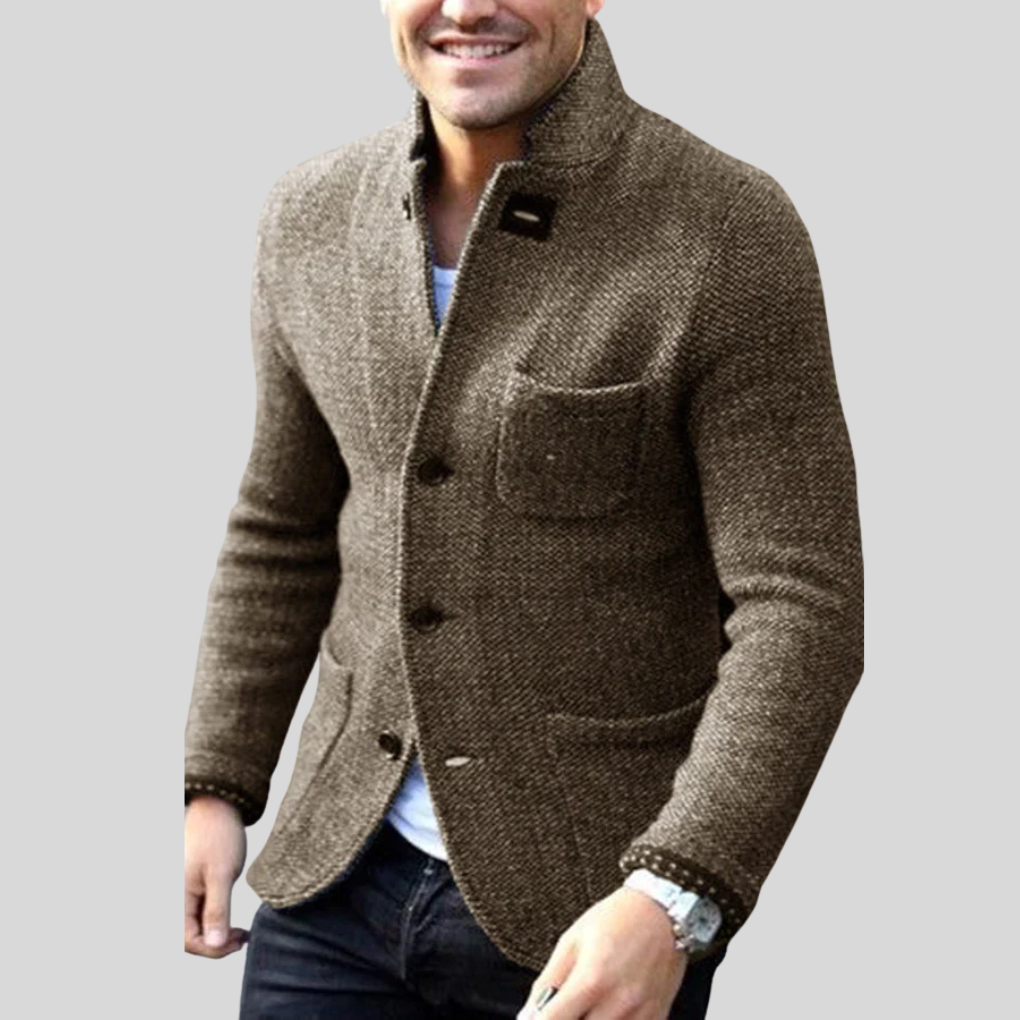 Herren-Blazer mit Knopfleiste