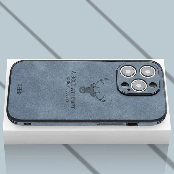 Luxuriöse iPhone-Hülle aus Hirschleder - Veltro