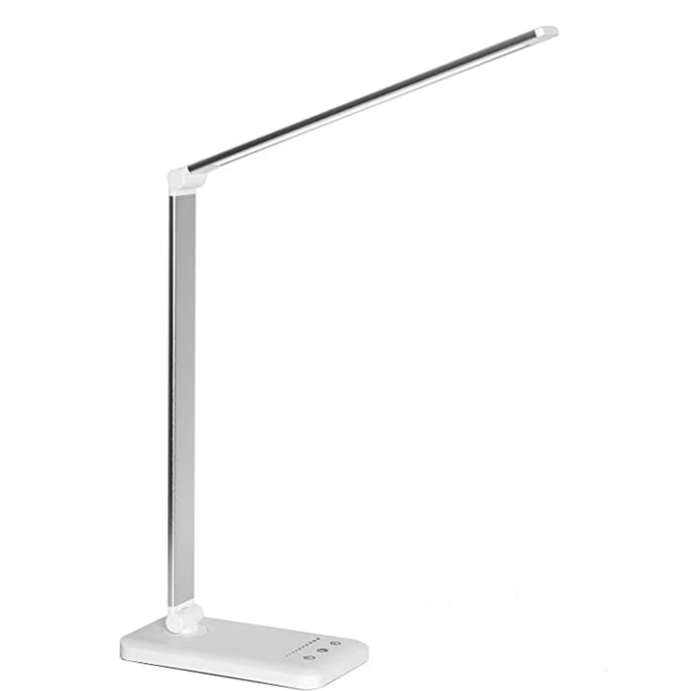Moderne Verstellbare LED-Schreibtischlampe mit USB-Ladeanschluss - BrightEase