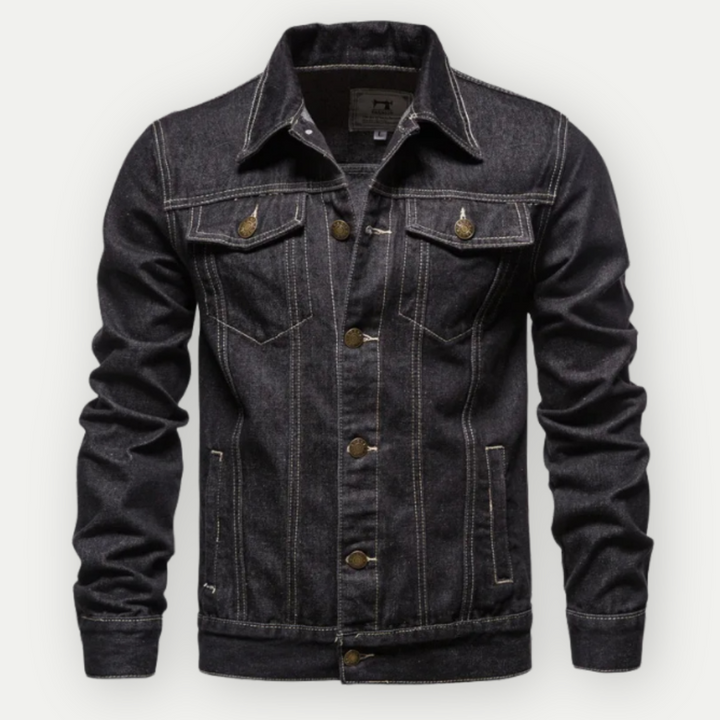 Denim-Truckerjacke für Herren