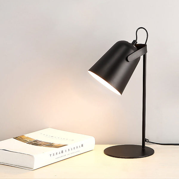 Nordische Macaron Eimer Tischlampe | Skandinavisches Schreibtischlicht