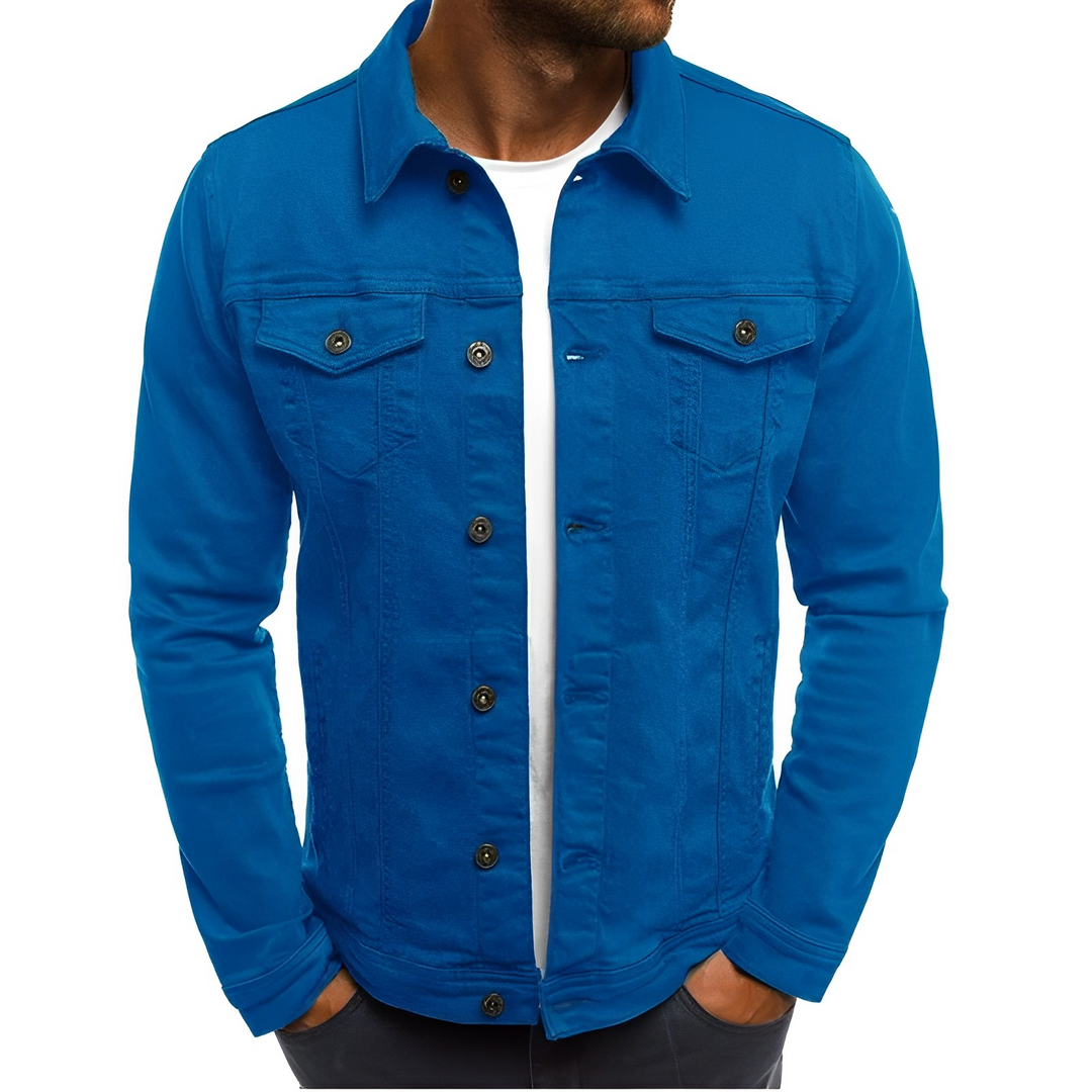 Sommerjacke aus Denim für Herren