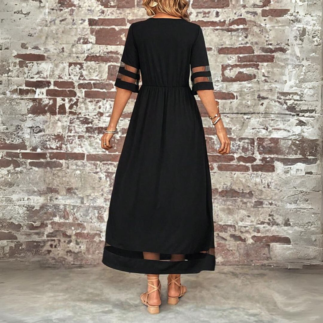 Schickes, bauchschmeichelndes Kleid mit kaschierender Wirkung