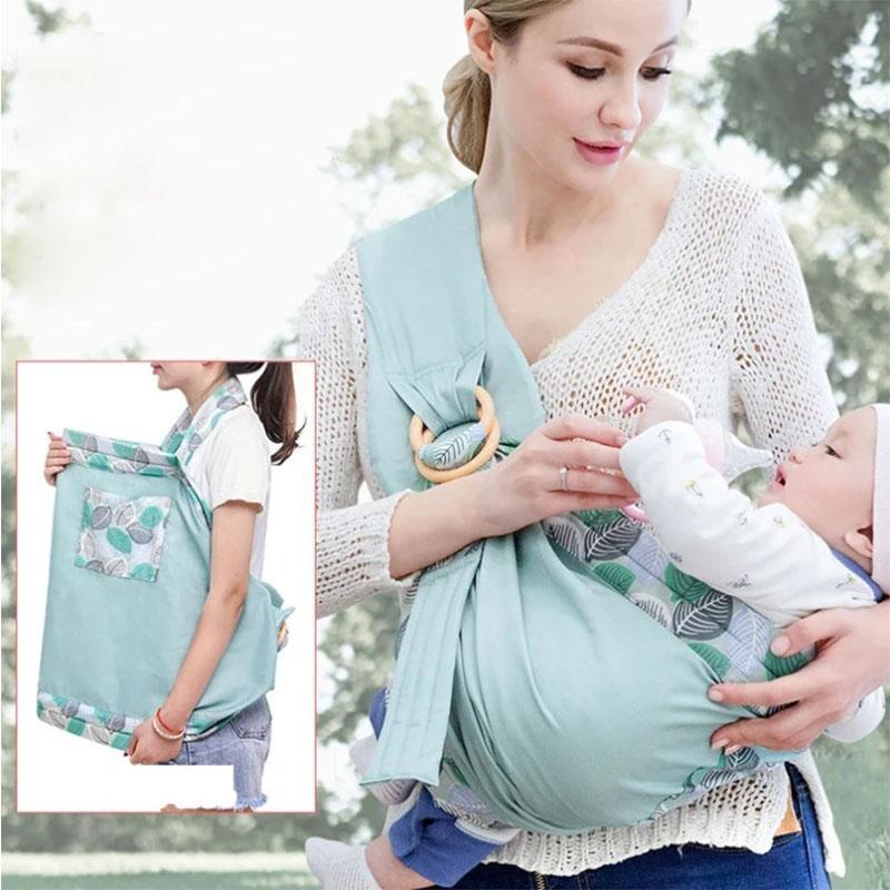 Multifunktionale Babytrage mit Stillfunktion aus Baumwolle – 0 bis 36 Monate