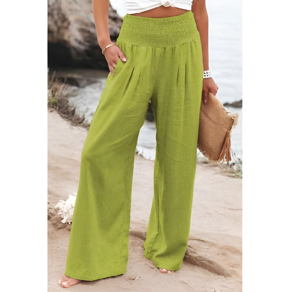 Bequeme Leinenhose für Damen