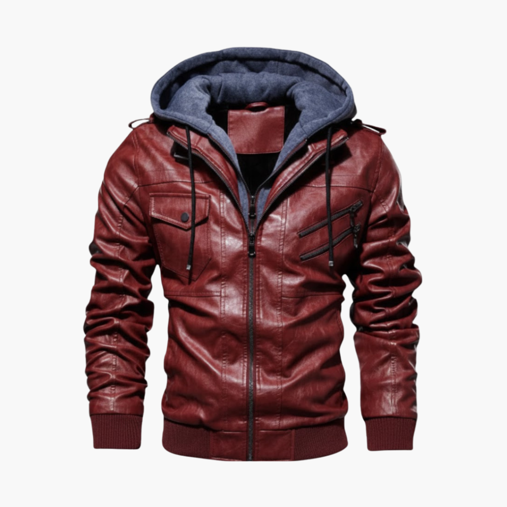 Herren Kapuzenjacke mit mehreren Taschen