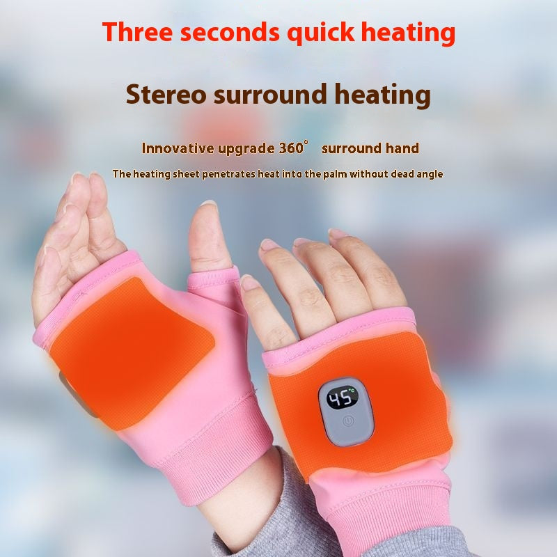 Aufladbare beheizte Handschuhe mit Display und 3 Stufen