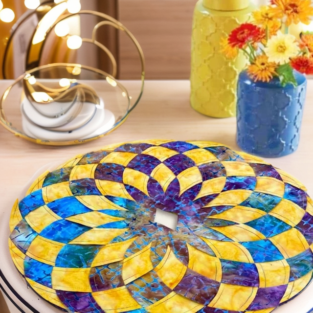 Nähvorlagen für Stoff-Tischsets - Einfaches Set für handgemachte Tischdekoration