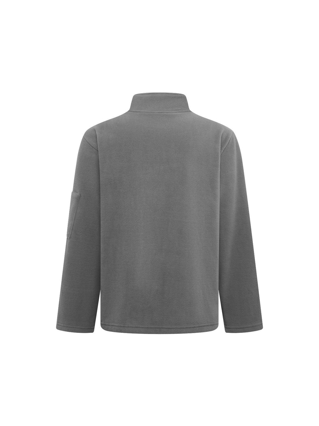Fleecejacke für Herren mit Stehkragen, winddicht und mit Stretchpassform