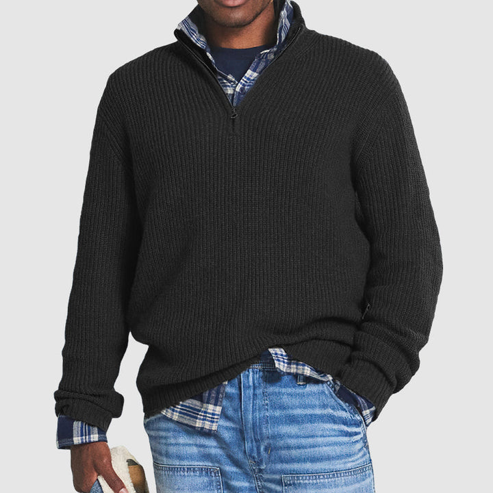 Business-Casual-Pullover aus Kaschmir – Victor