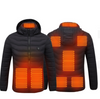 Beheizbare Jacke mit 8 Zonen oder beheiztes T-Shirt, in 4 Farben