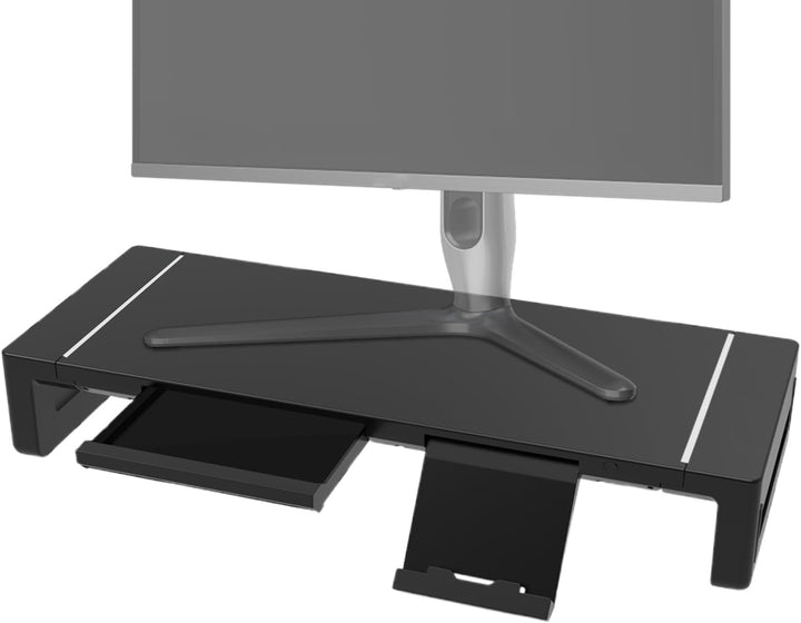 Elevation verstellbarer Monitorständer mit Schublade – Stravon